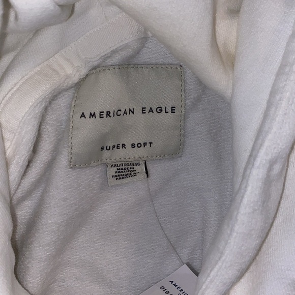 NWT American Eagle Hood super Soft white size XXL - Picture 2 of 2